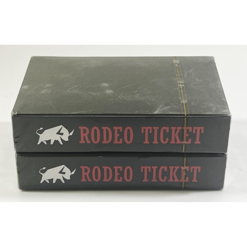 LOT OF 2 Rodeo Ticket Playing Cards - Picture 3 of 6
